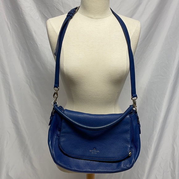 kate spade Handbags - Kate Spade New York Blue Leather Purse